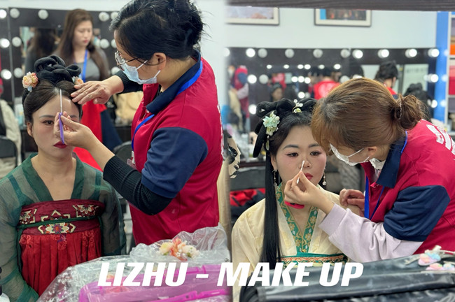 漢服造型妝容特點，廣西寫真彩妝學(xué)校課程講解