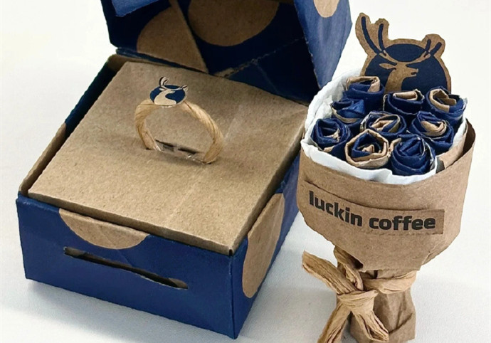 戒指迷你花束折紙教程，廣西花藝造型藝術(shù)