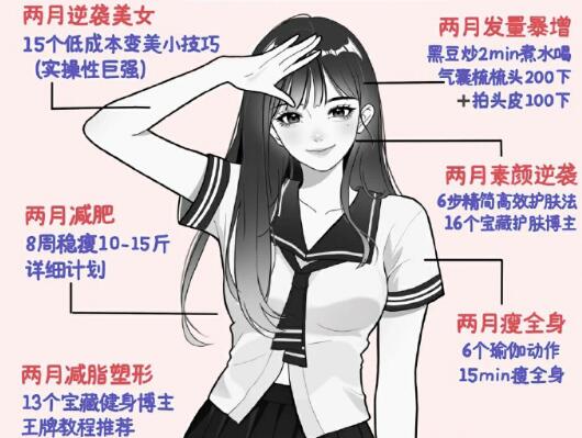 想逆襲成“素顏美女”？跟著廣西美容與形象設(shè)計學(xué)校學(xué)
