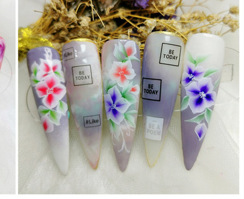 3D手繪美甲，南寧美甲學(xué)校排行榜推薦