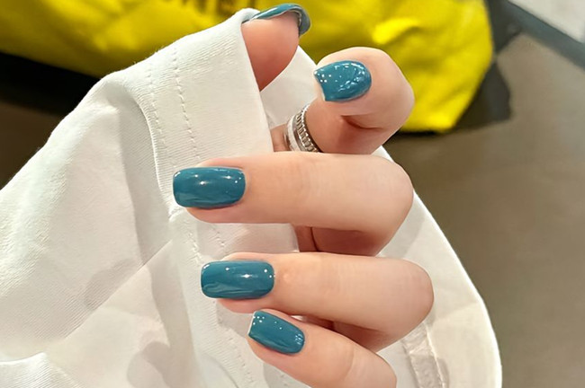 適合夏天的純色美甲，南寧美甲培訓(xùn)速成班整理