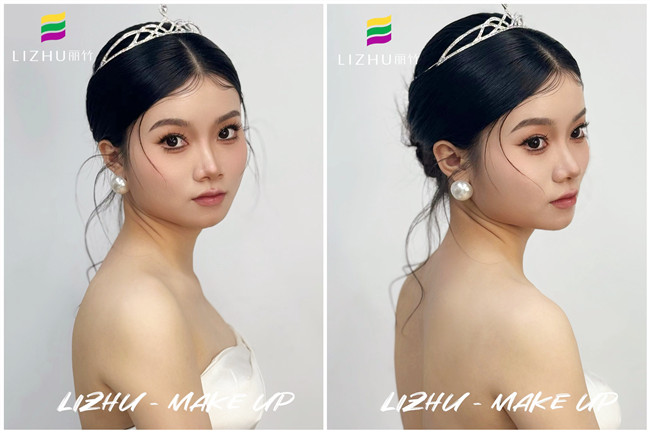 簡約優(yōu)雅新娘造型，從零開始學(xué)新娘妝