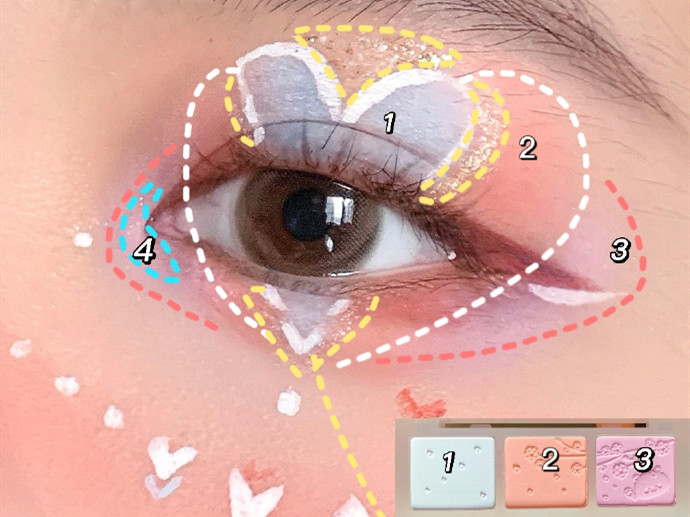 鉆石眼妝教程，彩妝培訓(xùn)南寧課程講解