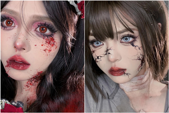 機(jī)靈鬼”萬圣節(jié)造型 | 南寧彩妝形象造型學(xué)校