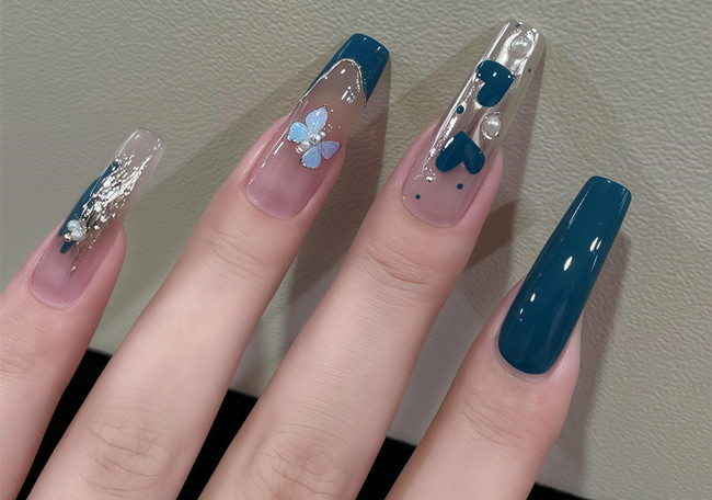 初秋輕奢美甲，南寧美甲職業(yè)培訓(xùn)推薦款式