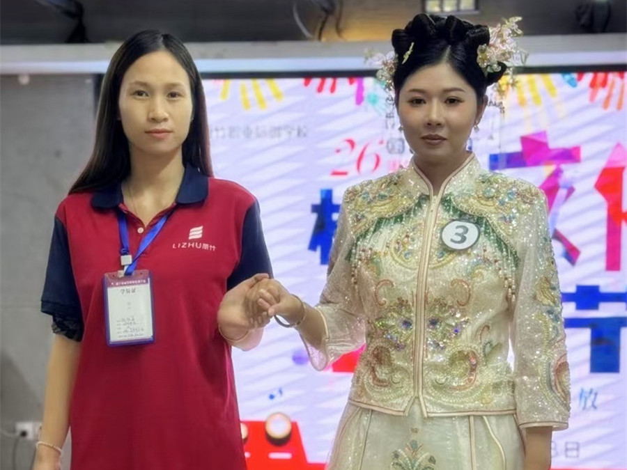 東方秀禾造型，廣西培訓(xùn)化妝師作品