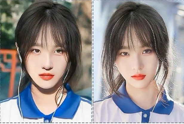 網(wǎng)紅劉海特點(diǎn)分析，廣西美發(fā)造型形象