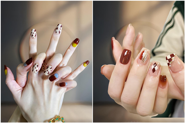  通勤小短甲推薦 ???，廣西美甲造型職校整理