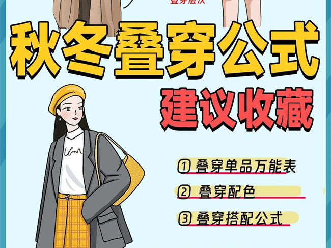 秋冬如何疊穿才好看？南寧個人形象穿搭