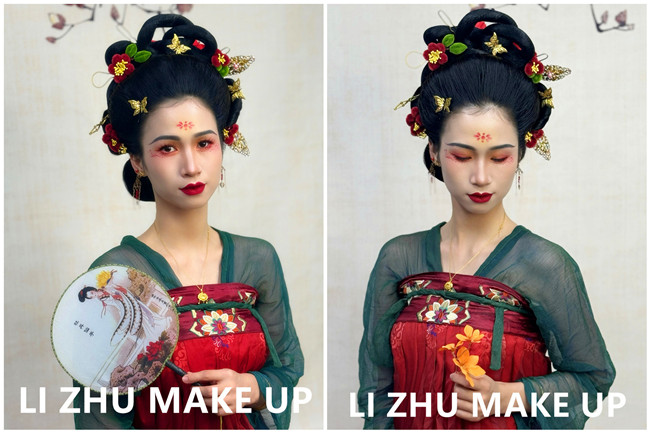 古風(fēng)漢服造型，廣西寫真旅拍培訓(xùn)學(xué)校作品