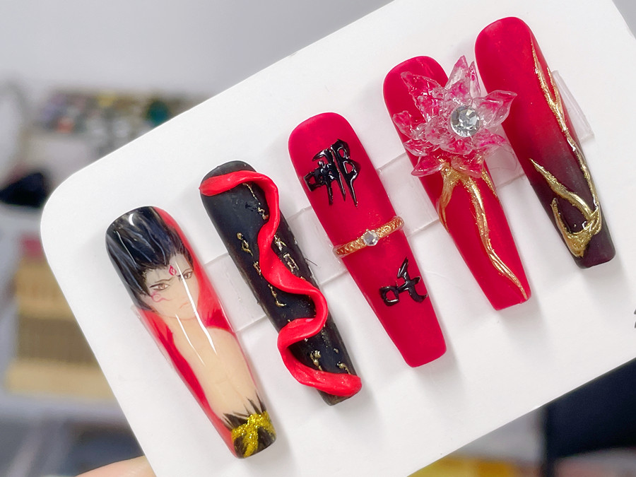 哪吒美甲，南寧美甲學(xué)校排名前三作品