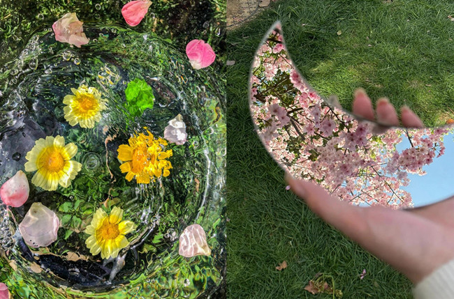 不露臉的春季大片拍照技巧，從零開始學(xué)化妝拍照