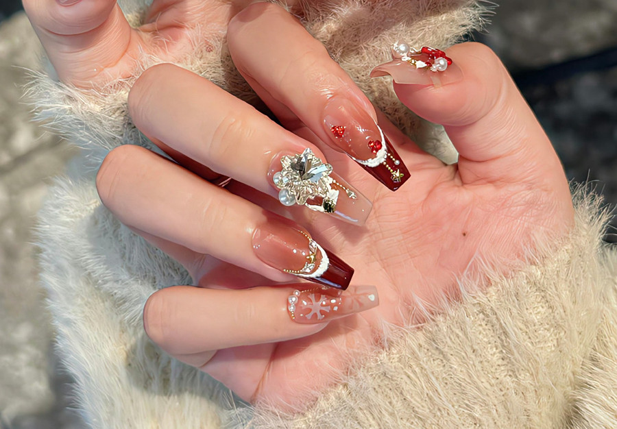 春日氛圍感美甲，廣西美甲店推薦