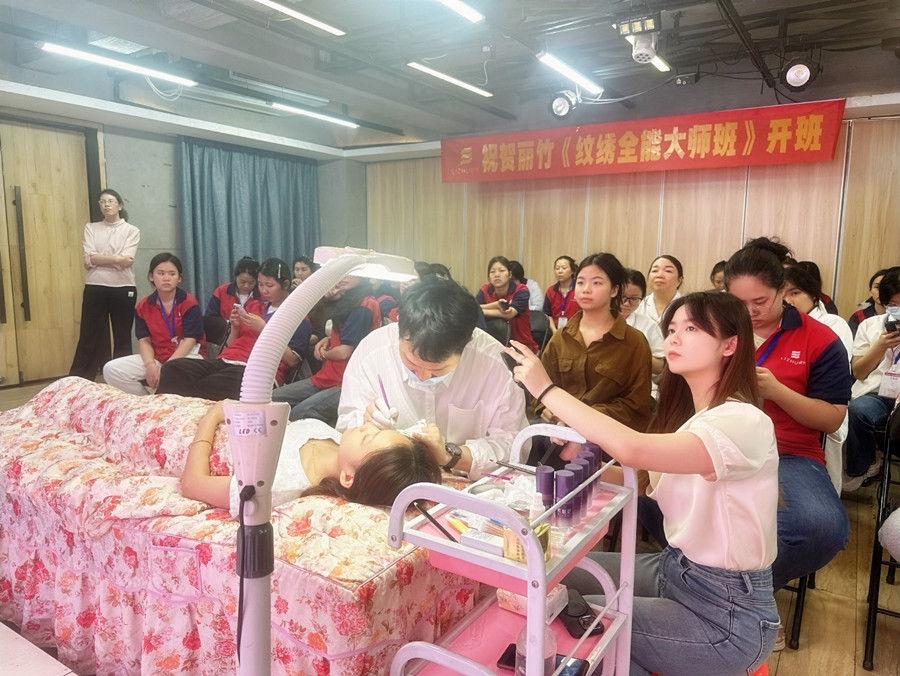 南寧紋繡培訓(xùn)開班，技術(shù)拓客技巧大放送