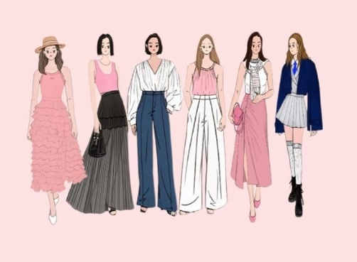 女生一周穿衣搭配指南，廣西化妝造型形象學(xué)校分享