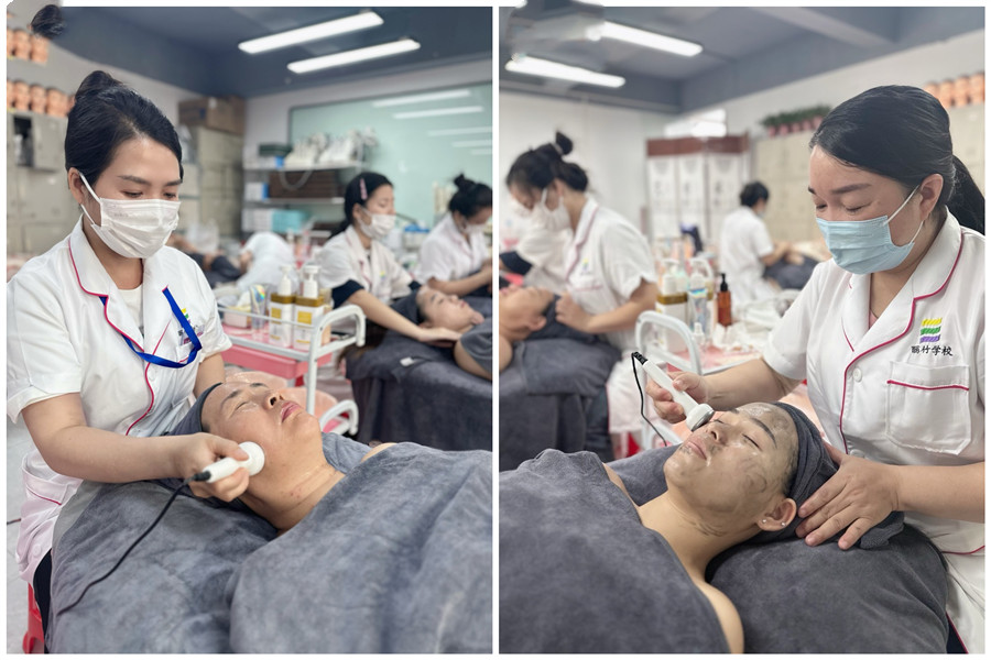 面部導(dǎo)入儀的好處，南寧美容儀器教學(xué)