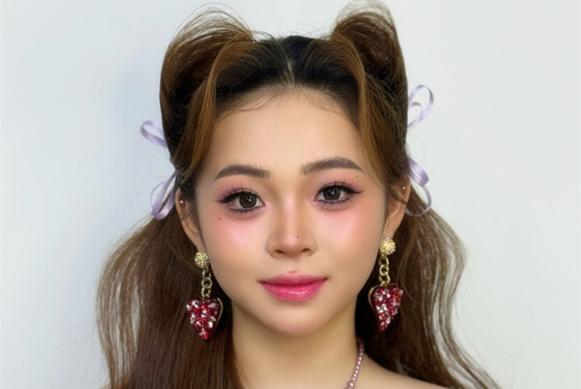 貓耳禮服造型，廣西化妝跟妝作品